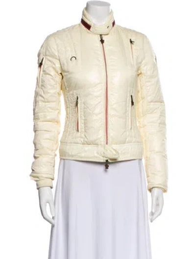 Pre-owned Moncler Vintage Down Puffer Jacket In White
