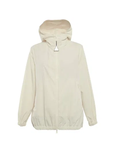 Pre-owned Moncler Vintage Euridice Hooded Jacket In Neutral