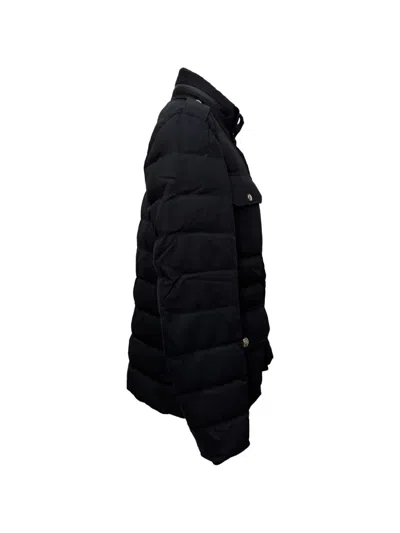 Pre-owned Moncler Vintage Field Quilted Jacket In Blue
