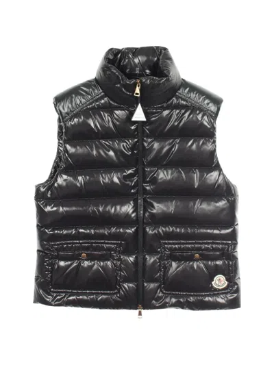 Pre-owned Moncler Vintage Frelon Padded Gilet In Black