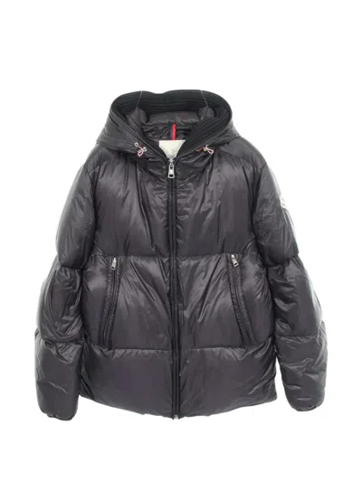 Pre-owned Moncler Vintage Gleb Hooded Down Jacket In Blue