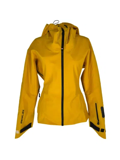 Pre-owned Moncler Vintage Grenoble Teche Ski Jacket In Yellow