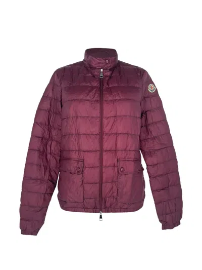 Pre-owned Moncler Vintage Lans Quilted Jacket In Red