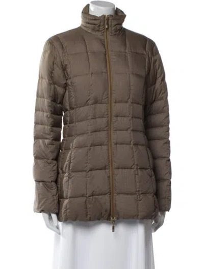 Pre-owned Moncler Vintage Late 2000's - Early 2010's Utility Jacket In Brown