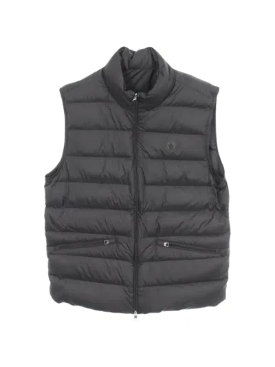 Pre-owned Moncler Vintage Lechtal Down Vest In Black