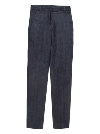 Moncler Vintage  Tailored Jeans In Blue