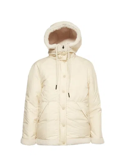 Pre-owned Moncler Vintage Reversible Jacket In Neutrals