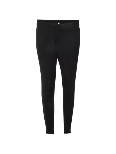 Pre-owned Moncler Vintage Sportivo Stirrup Ski Trousers In Black