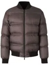 Moncler Men's Vioz Short Down Jacket In Grey