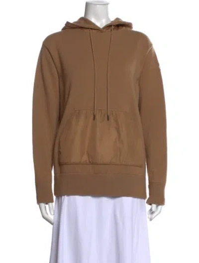 Pre-owned Moncler Virgin Wool Crew Neck Sweater In Neutral
