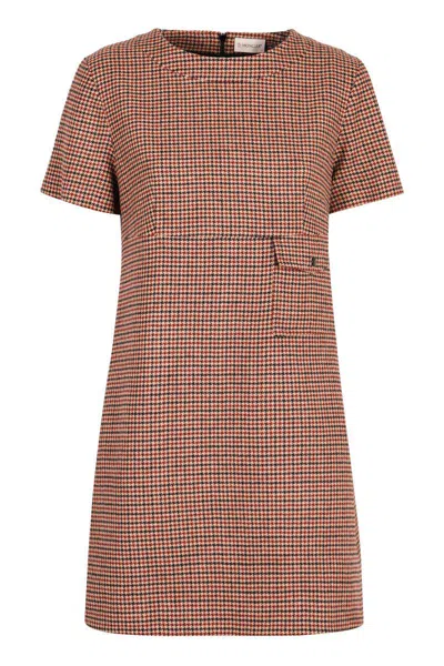 MONCLER MONCLER VIRGIN WOOL DRESS