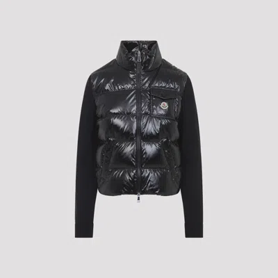 Moncler Cardigan In Black
