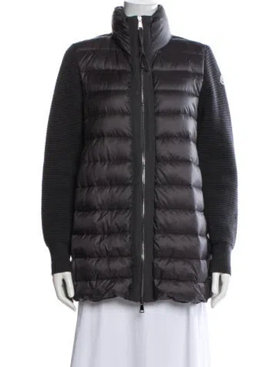 Pre-owned Moncler Virgin Wool Jacket In Black