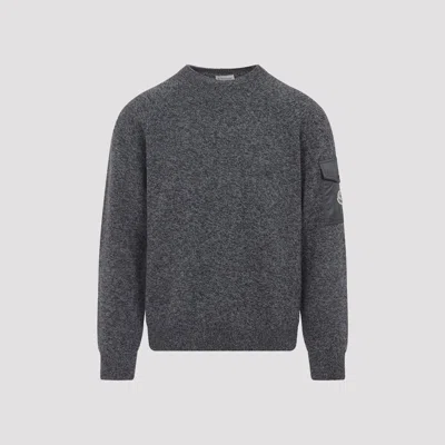 MONCLER VIRGIN WOOL PULLOVER