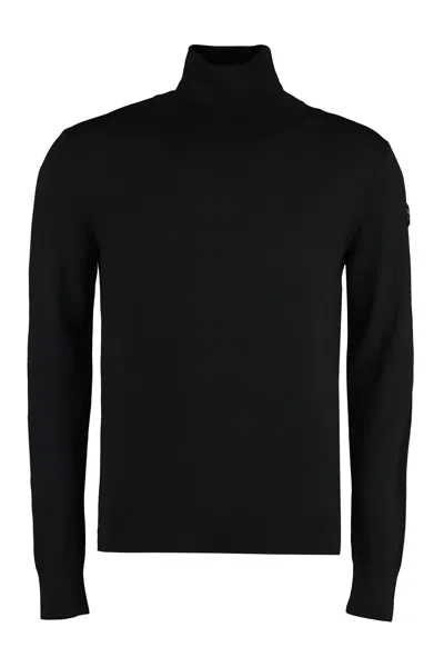 MONCLER MONCLER VIRGIN WOOL TURTLENECK SWEATER