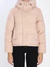Moncler Virieu Puffer Jacket In Pink
