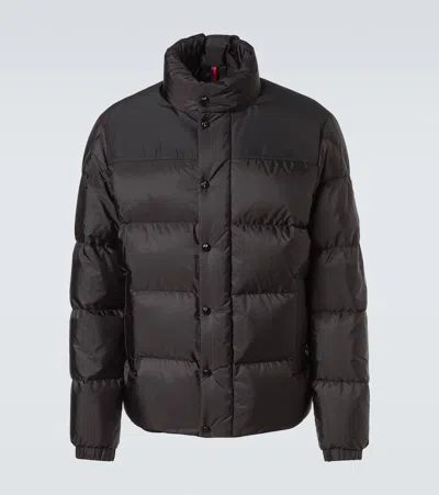 Moncler Men Virolais Down Jacket In Black