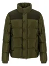 Moncler Down Jacket "tuileries" In Green