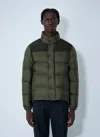 Moncler Virolais Short Down Jacket In Green
