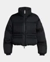 Moncler Vissec Down Puffer Jacket In Black