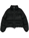 Moncler Vissec Quilted Drill Down Jacket In Black