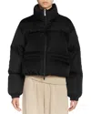 Moncler Vissec Down Puffer Jacket In Black