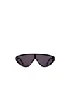 Moncler Vitesse Shield-frame Sunglasses In Black