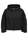 Moncler Vizille Casual Jackets And Parka Black In Black
