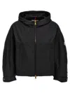 Moncler Vizille Casual Jackets And Parka Black In Black