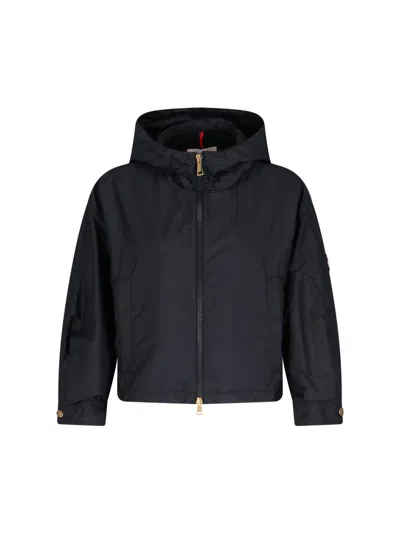 Moncler 'vizille' Waterproof Jacket In Black  