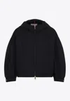Moncler Black Vizille Polyamide Jacket In Black