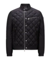 Moncler Man Down Jacket Black Size 5 Polyamide In Black