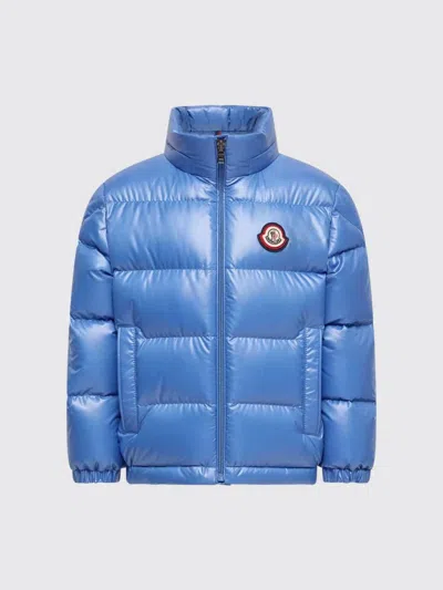 Moncler Waistcoat Kids In Blue
