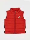 Moncler Waistcoat  Kids Color Red