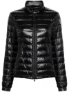 Moncler Grenoble Walibi Short Foldable Down Jacket In Black