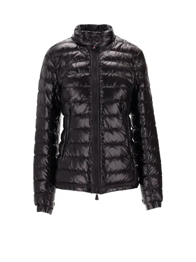 Moncler Walibi Grenoble Down Jacket In Black