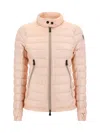 Moncler Grenoble Ivory Nylon Walibi Down Jacket In 51k