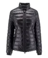 Moncler Logo-patch Padded-design Jacket In Black