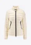 Moncler Walibi Foldable Down Jacket In White