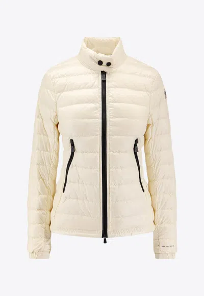Moncler Walibi Foldable Down Jacket In White