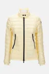 Moncler Grenoble Ivory Nylon Walibi Down Jacket In Neutral