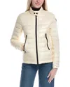 Moncler Grenoble Walibi Packable Short Down Jacket In White