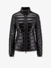 Moncler Walibi Nylon Down Jacket In Black