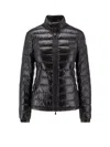 Moncler Grenoble Walibi Short Foldable Down Jacket In Black
