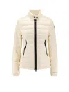 Moncler Walibi Nylon Down Jacket In Neutral