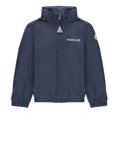 Moncler Kids' Warne Down Jacket In Blue