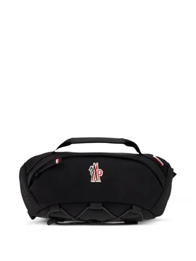 Moncler Water-repellent Belt Bag In Black