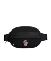 Moncler Water-repellent Belt Bag In Black
