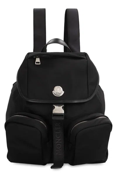 Moncler Water-repellent New Trick Backpack In Black