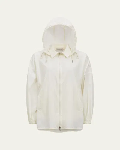 MONCLER WATER-REPELLENT SHIRT WITH REMOVABLE HOOD